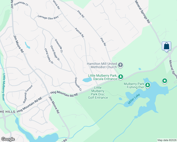 map of restaurants, bars, coffee shops, grocery stores, and more near 1588 Autumn Sage Drive in Dacula