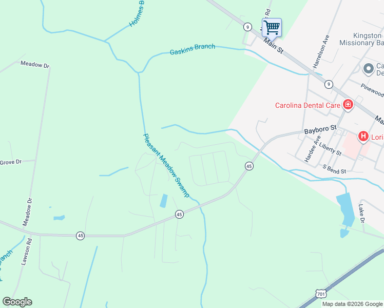 map of restaurants, bars, coffee shops, grocery stores, and more near in Loris