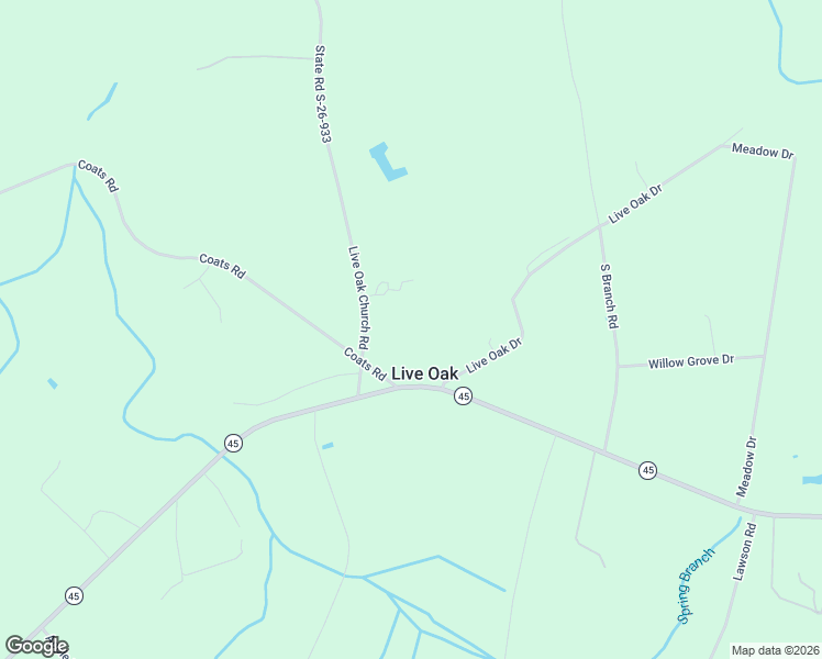 map of restaurants, bars, coffee shops, grocery stores, and more near 1476 South Carolina 45 in Loris