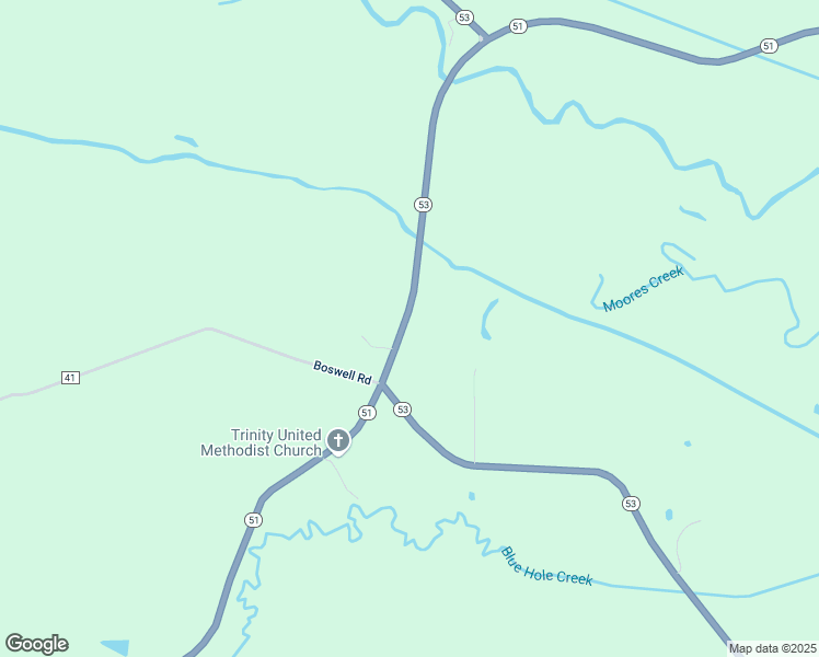 map of restaurants, bars, coffee shops, grocery stores, and more near 7200 Arkansas 51 in Okolona
