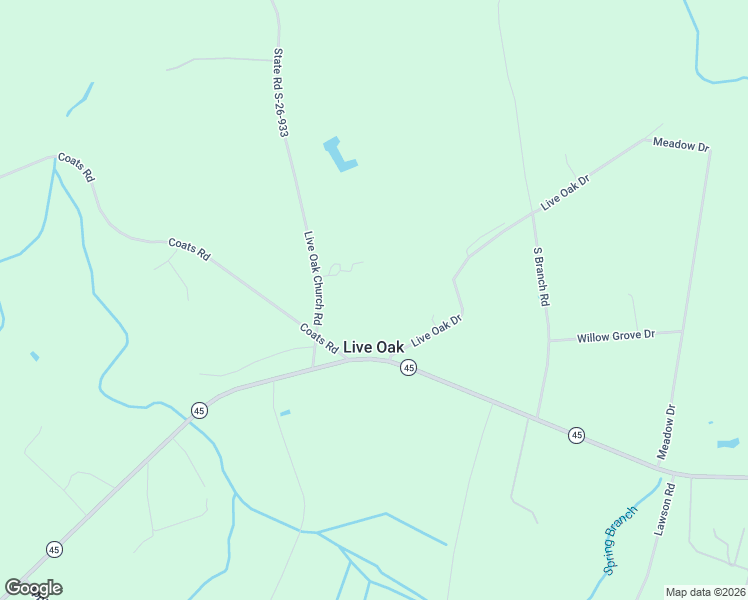 map of restaurants, bars, coffee shops, grocery stores, and more near 1476 South Carolina 45 in Loris