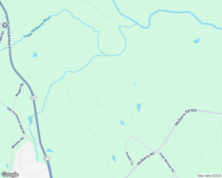 map of restaurants, bars, coffee shops, grocery stores, and more near 912 Westwood Lane in Winder