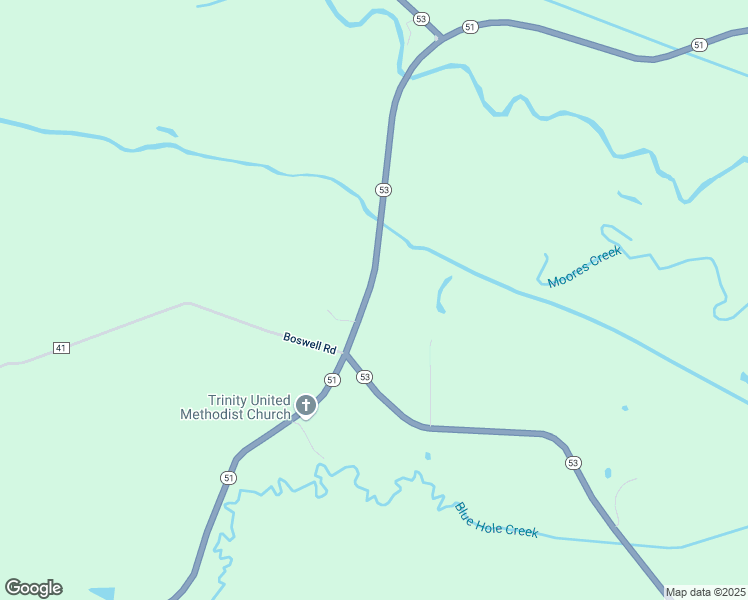 map of restaurants, bars, coffee shops, grocery stores, and more near 7200 Arkansas 51 in Okolona