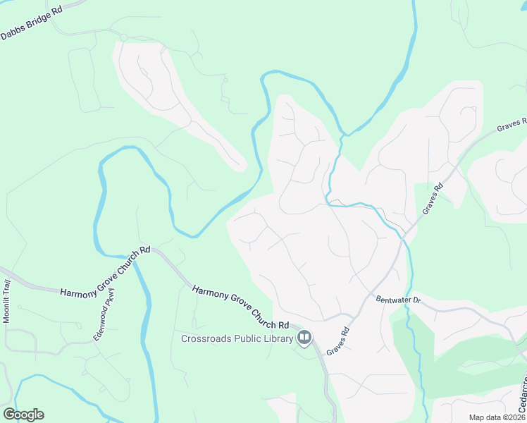 map of restaurants, bars, coffee shops, grocery stores, and more near 454 Thunder Ridge Drive in Acworth