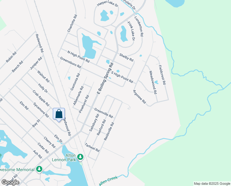map of restaurants, bars, coffee shops, grocery stores, and more near 510 Laurinburg Road in Southport