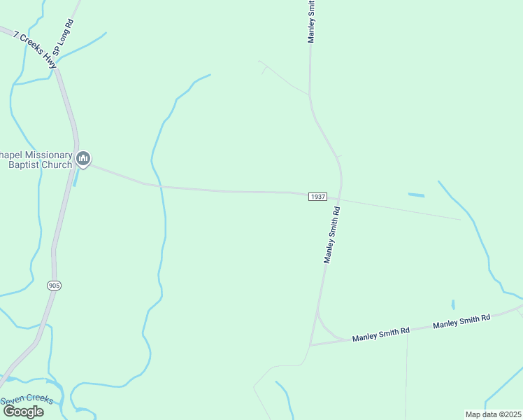 map of restaurants, bars, coffee shops, grocery stores, and more near 678 Gore Chapel Road in Nakina
