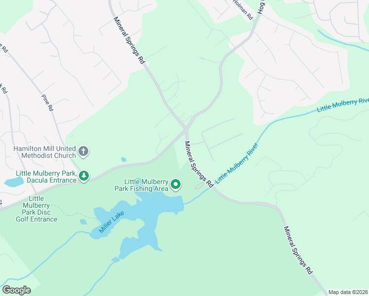 map of restaurants, bars, coffee shops, grocery stores, and more near 1450 Mineral Springs Road in Hoschton