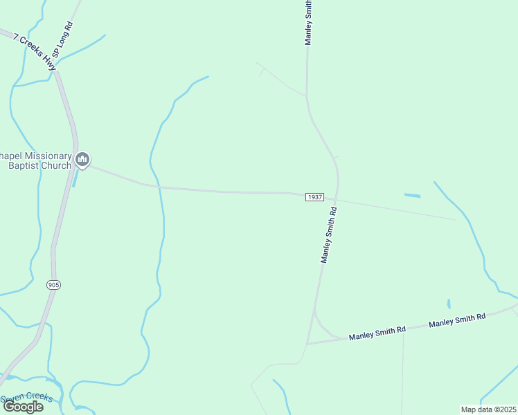 map of restaurants, bars, coffee shops, grocery stores, and more near 678 Gore Chapel Road in Nakina