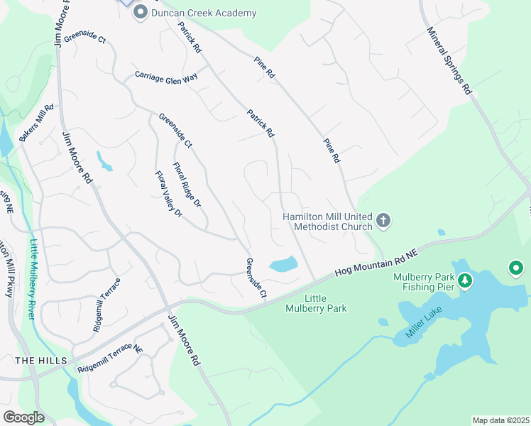 map of restaurants, bars, coffee shops, grocery stores, and more near 1653 Autumn Sage Drive in Dacula