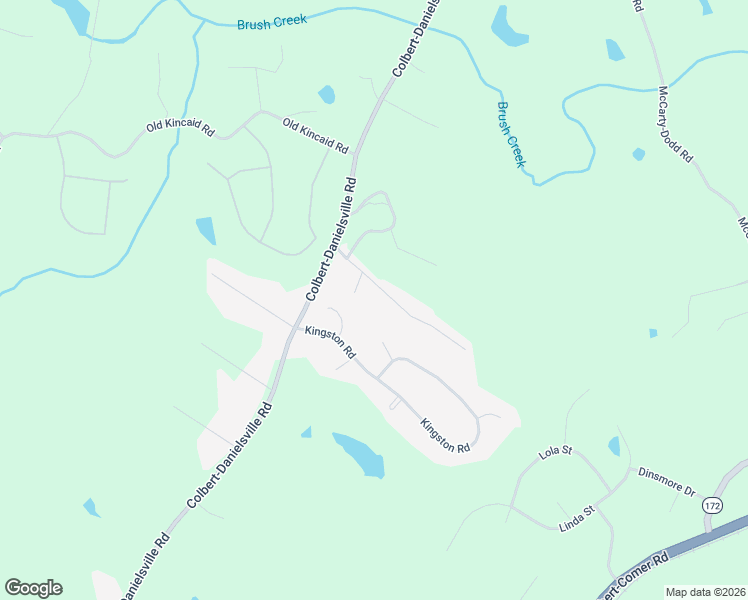 map of restaurants, bars, coffee shops, grocery stores, and more near 152 Alberta Drive in Colbert