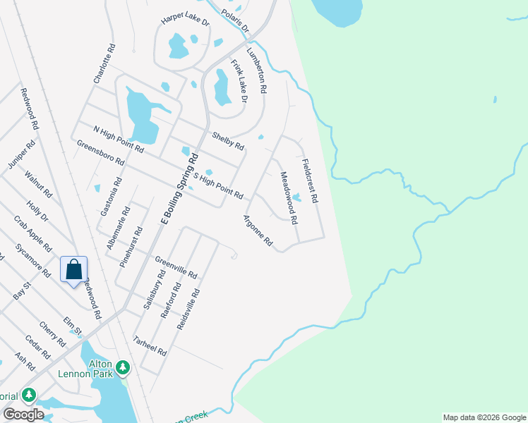 map of restaurants, bars, coffee shops, grocery stores, and more near 216 Foxcroft Road in Southport