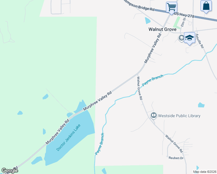 map of restaurants, bars, coffee shops, grocery stores, and more near 4925 Murphree Valley Road in Altoona