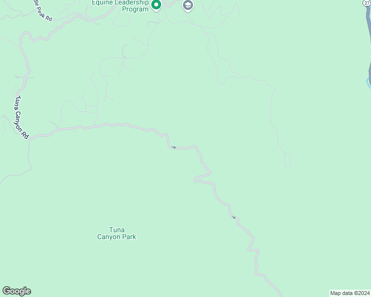 map of restaurants, bars, coffee shops, grocery stores, and more near Tuna Canyon Road in Topanga