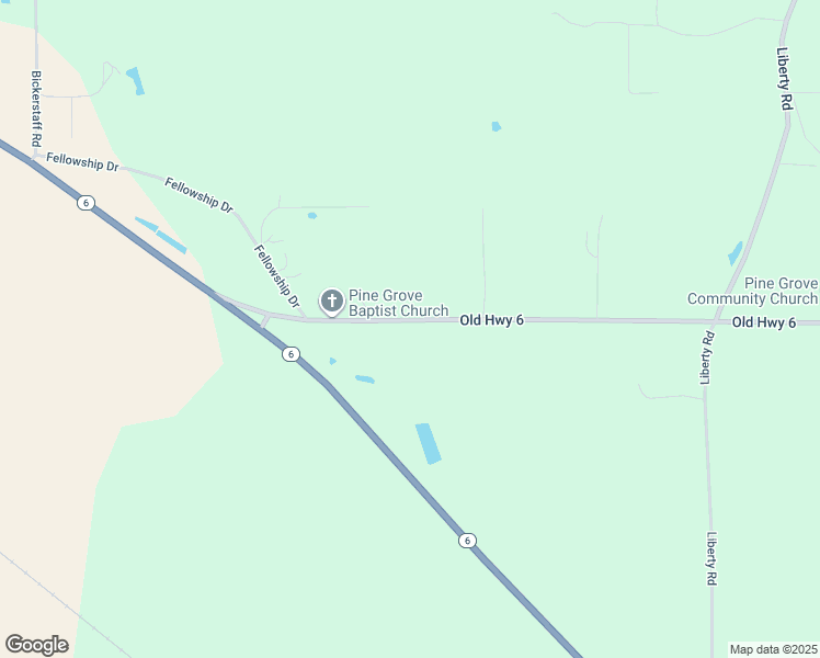 map of restaurants, bars, coffee shops, grocery stores, and more near 30046 Old Highway 6 in Nettleton