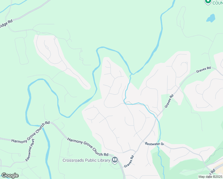 map of restaurants, bars, coffee shops, grocery stores, and more near 1410 Bentwater Drive in Acworth