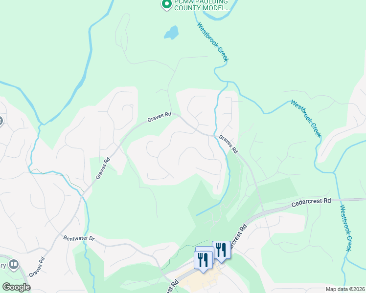 map of restaurants, bars, coffee shops, grocery stores, and more near 101 Adelaide Crossing in Acworth