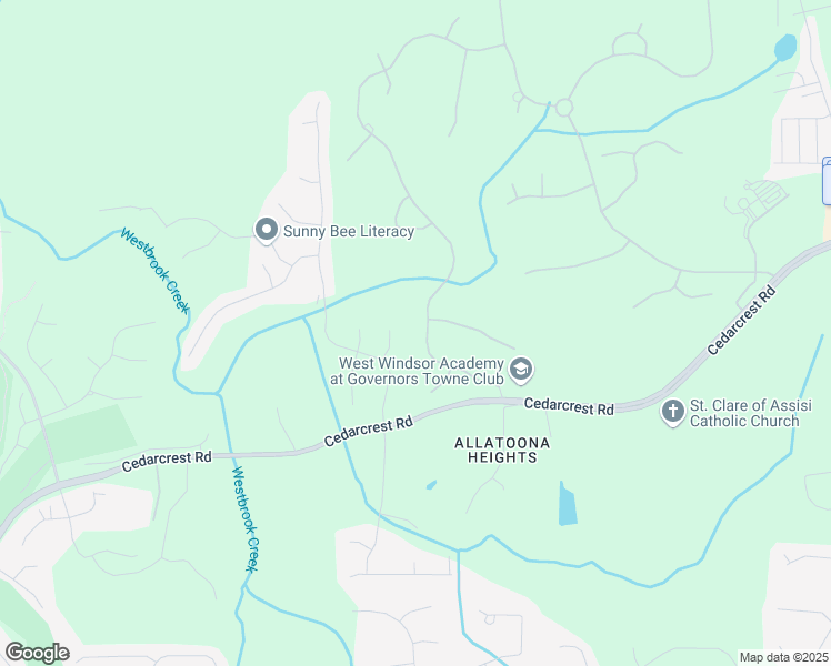 map of restaurants, bars, coffee shops, grocery stores, and more near 1022 Carl Sanders Drive in Acworth