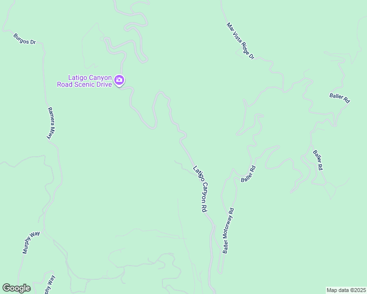 map of restaurants, bars, coffee shops, grocery stores, and more near 3900 Latigo Canyon Road in Malibu