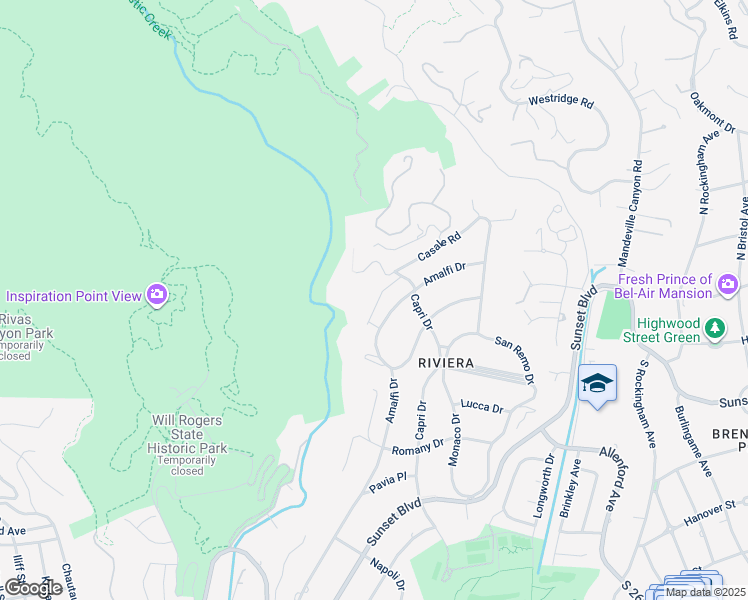 map of restaurants, bars, coffee shops, grocery stores, and more near 1535 Umeo Road in Los Angeles