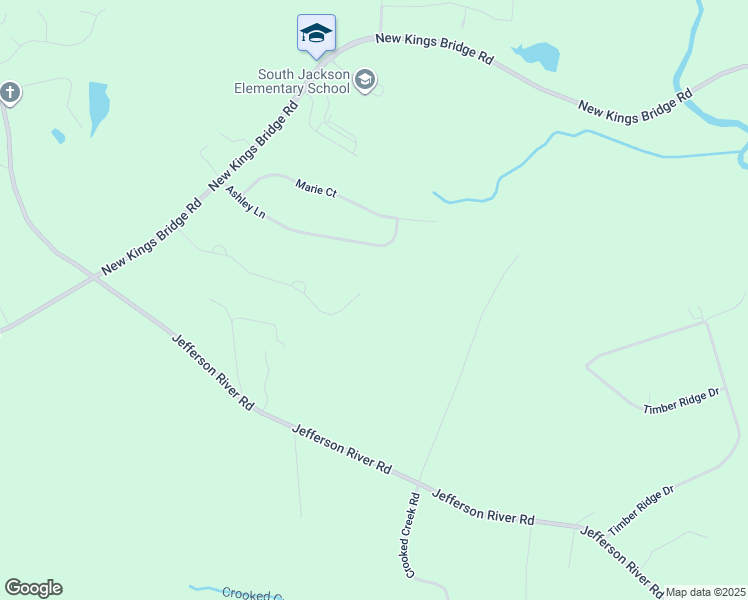 map of restaurants, bars, coffee shops, grocery stores, and more near 592 Anniston Drive in Athens