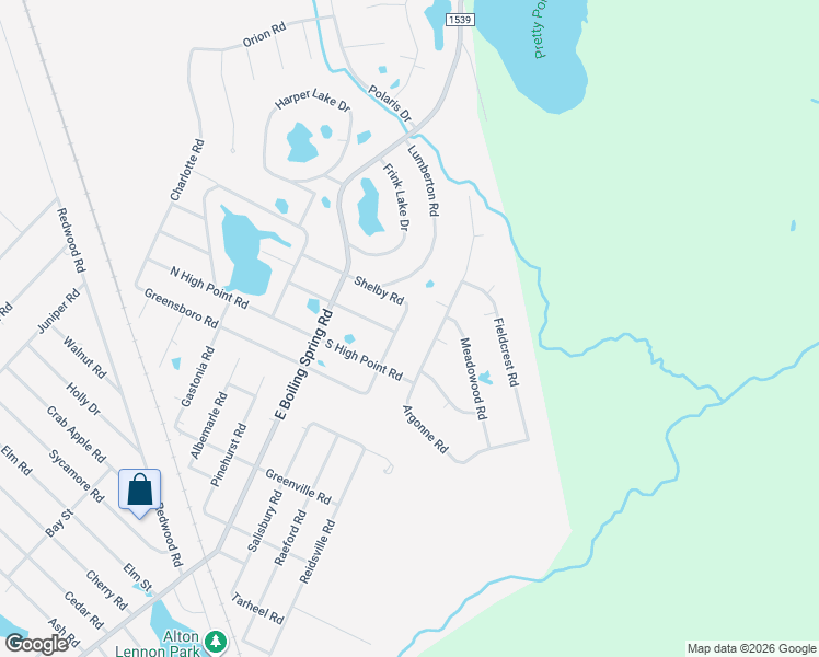 map of restaurants, bars, coffee shops, grocery stores, and more near 2200 Wilmington Road in Southport