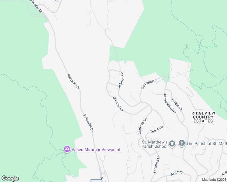 map of restaurants, bars, coffee shops, grocery stores, and more near 1410 Charmel Court in Los Angeles