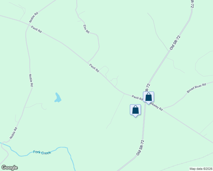 map of restaurants, bars, coffee shops, grocery stores, and more near 401 Paoli Road in Carlton