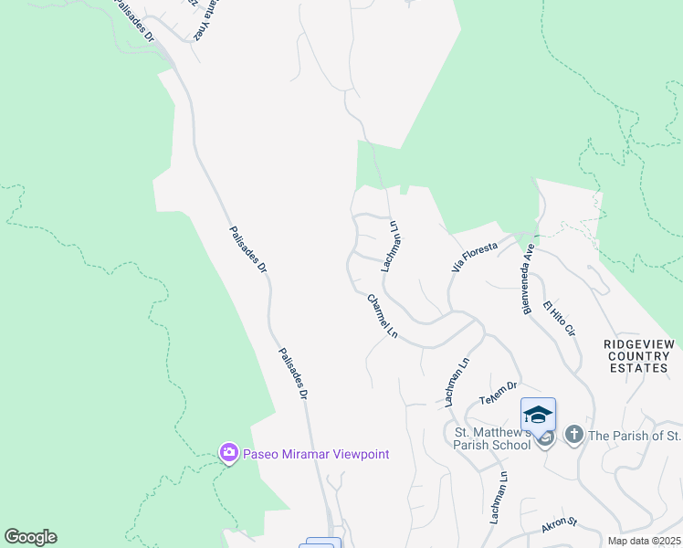 map of restaurants, bars, coffee shops, grocery stores, and more near 16808 Charmel Lane in Los Angeles