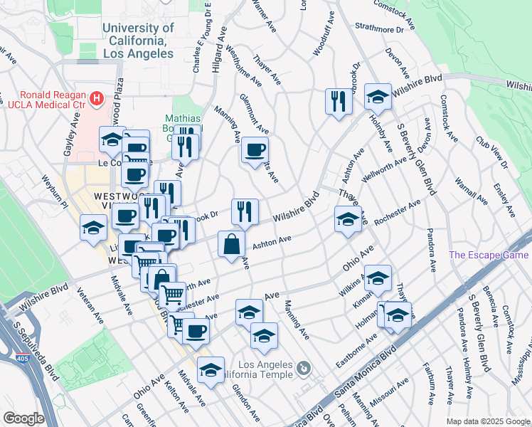 1245 Wilshire Boulevard, Los Angeles CA Walk Score