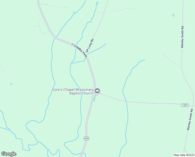 map of restaurants, bars, coffee shops, grocery stores, and more near 13515 7 Creeks Highway in Nakina
