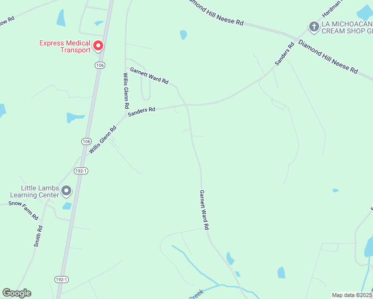 map of restaurants, bars, coffee shops, grocery stores, and more near 1647 Georgia 182 in Hull