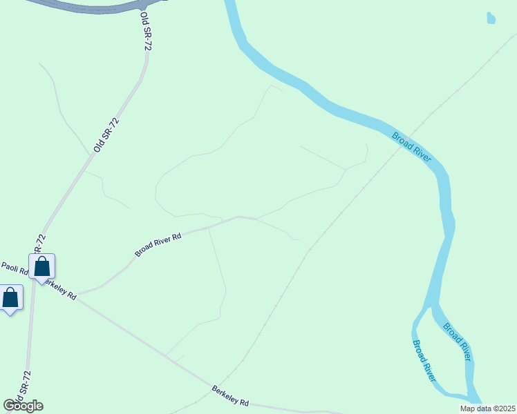 map of restaurants, bars, coffee shops, grocery stores, and more near 737 Broad River Road in Carlton
