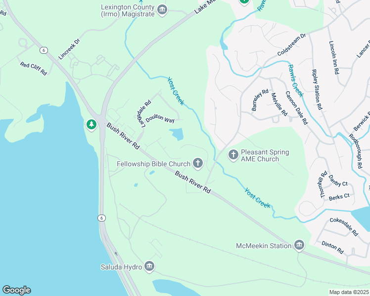 map of restaurants, bars, coffee shops, grocery stores, and more near 143 Laurel Branch Way in Columbia