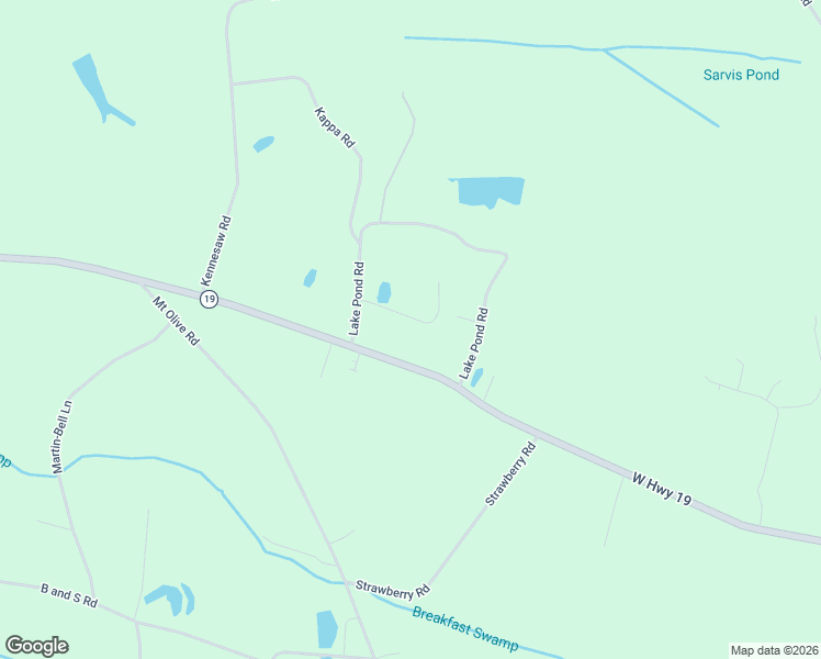 map of restaurants, bars, coffee shops, grocery stores, and more near 285 Douston Road in Loris