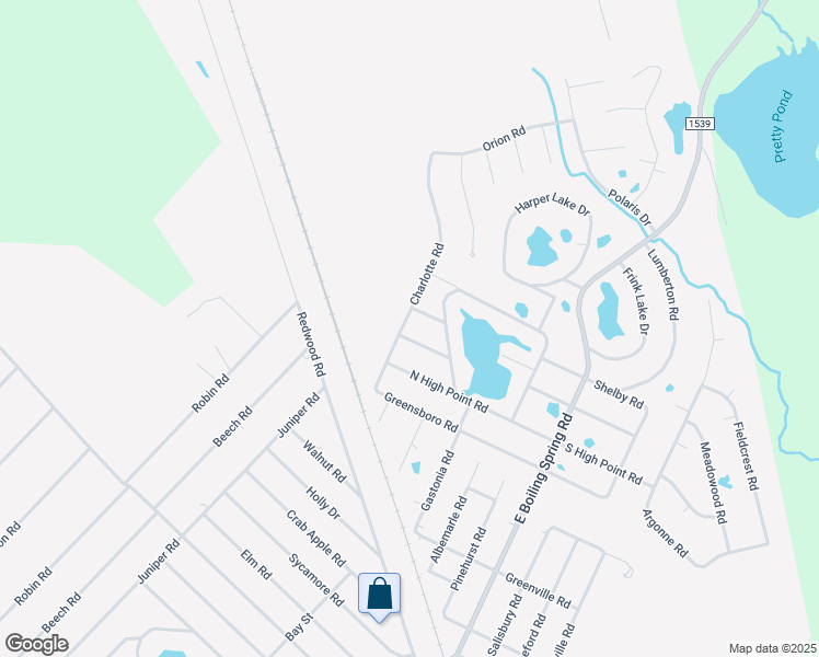 map of restaurants, bars, coffee shops, grocery stores, and more near 290 Sanford Road in Southport