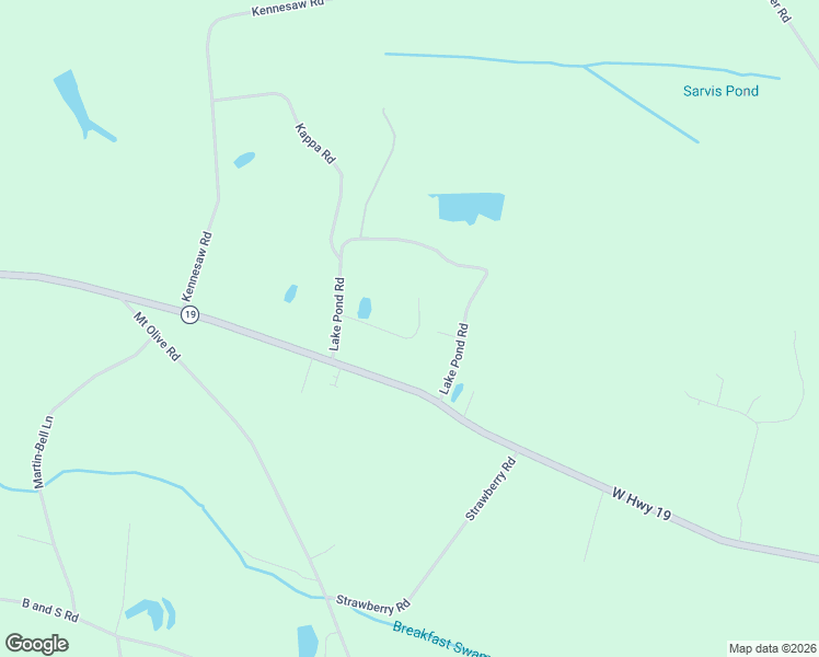 map of restaurants, bars, coffee shops, grocery stores, and more near 285 Douston Road in Loris