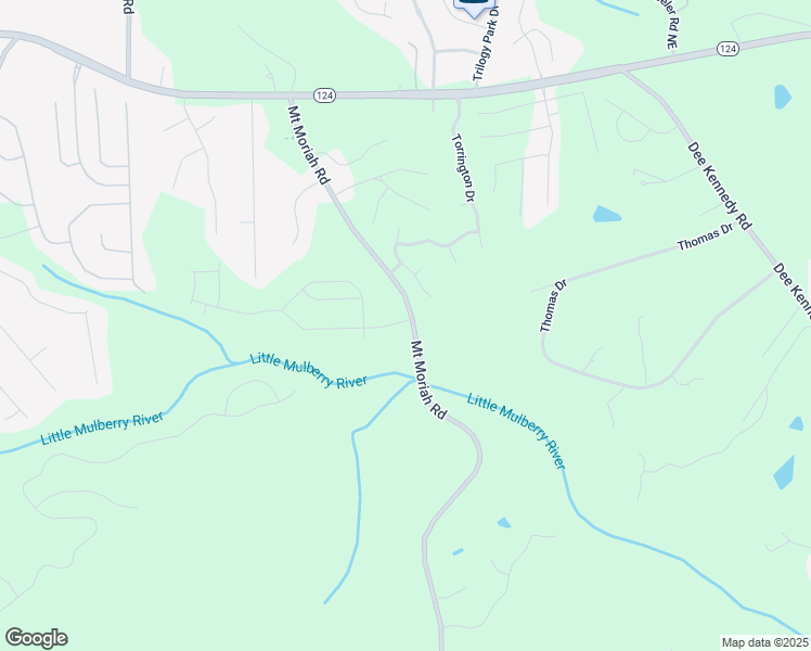 map of restaurants, bars, coffee shops, grocery stores, and more near 1280 Mount Moriah Road in Auburn