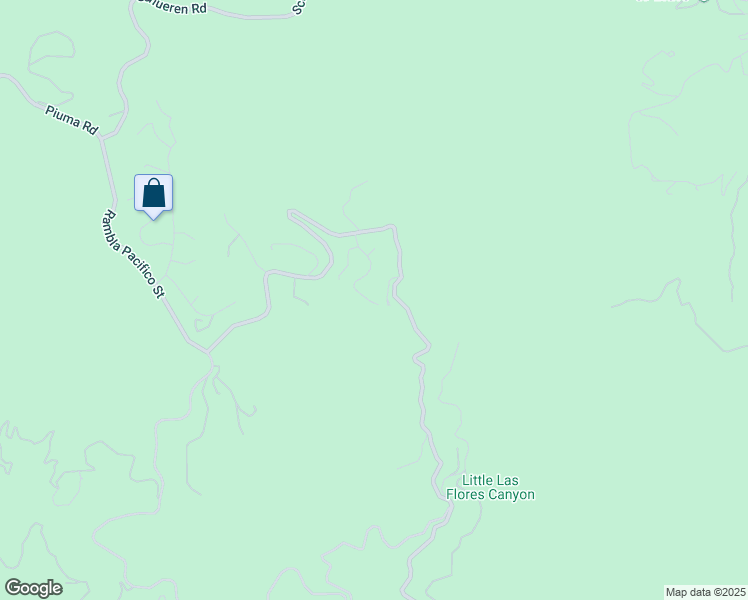 map of restaurants, bars, coffee shops, grocery stores, and more near 2382 Live Oak Meadows Road in Malibu