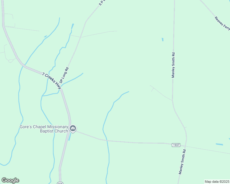 map of restaurants, bars, coffee shops, grocery stores, and more near 13515 7 Creeks Highway in Nakina