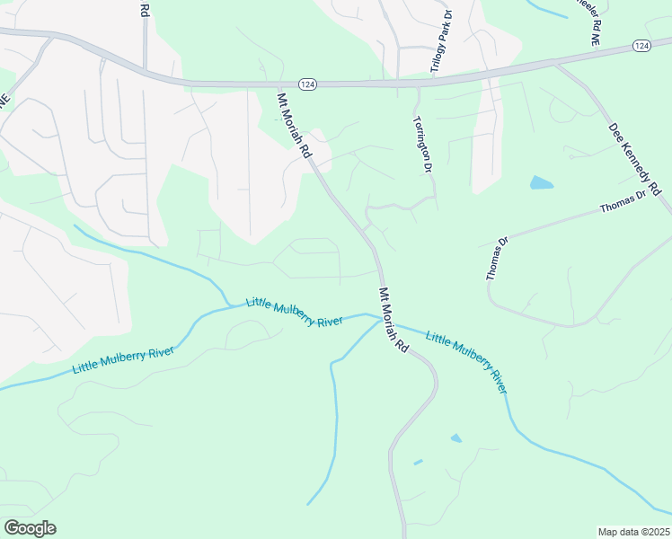 map of restaurants, bars, coffee shops, grocery stores, and more near 1280 Mount Moriah Road in Auburn
