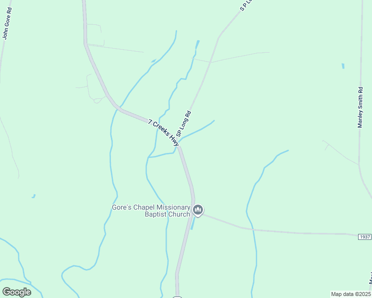 map of restaurants, bars, coffee shops, grocery stores, and more near 13327 7 Creeks Highway in Nakina