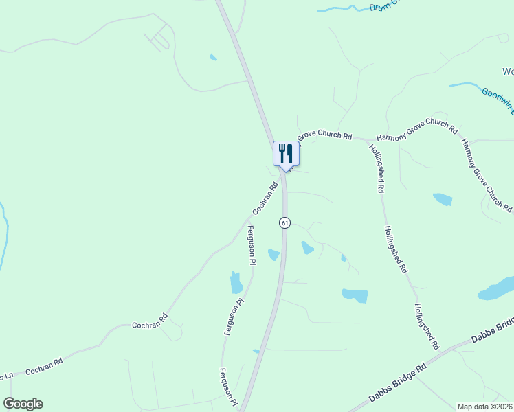 map of restaurants, bars, coffee shops, grocery stores, and more near 2643 Cochran Road in Dallas