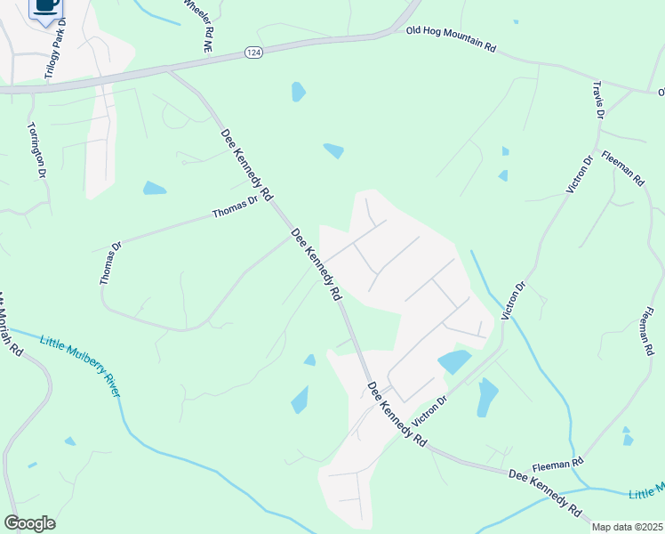map of restaurants, bars, coffee shops, grocery stores, and more near 1151 Emperor Lane in Hoschton