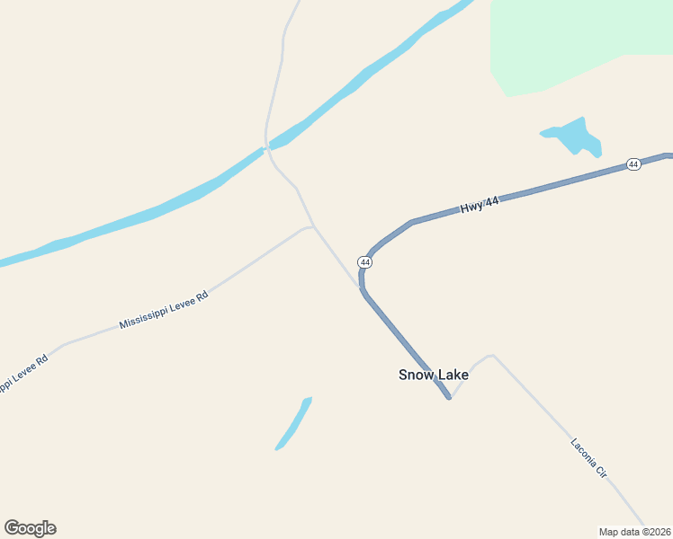 map of restaurants, bars, coffee shops, grocery stores, and more near 1526 Arkansas 85 in Snow Lake