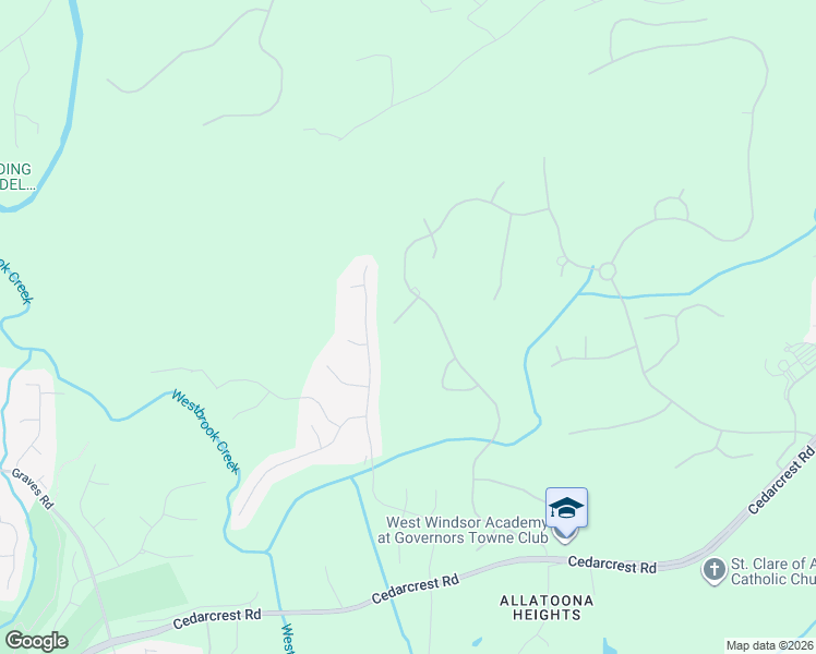 map of restaurants, bars, coffee shops, grocery stores, and more near 67 Gilmer Way in Acworth