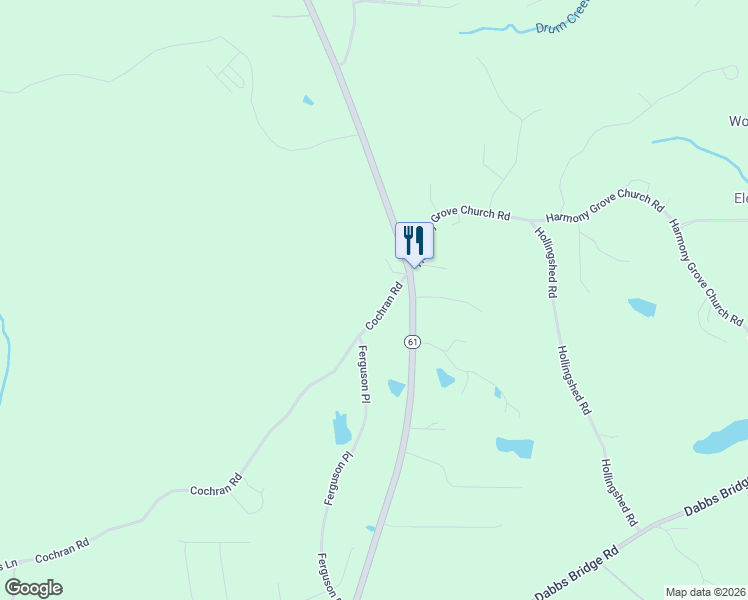 map of restaurants, bars, coffee shops, grocery stores, and more near 2643 Cochran Road in Dallas