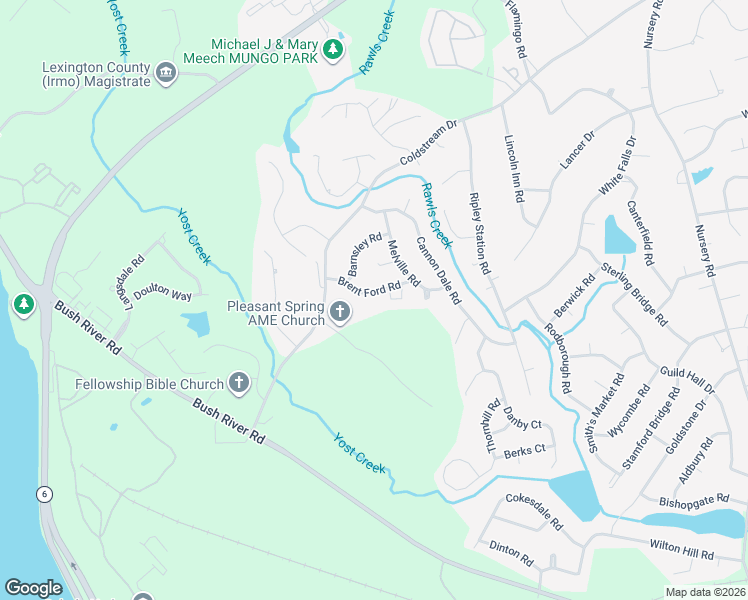 map of restaurants, bars, coffee shops, grocery stores, and more near 119 Brentford Road in Columbia