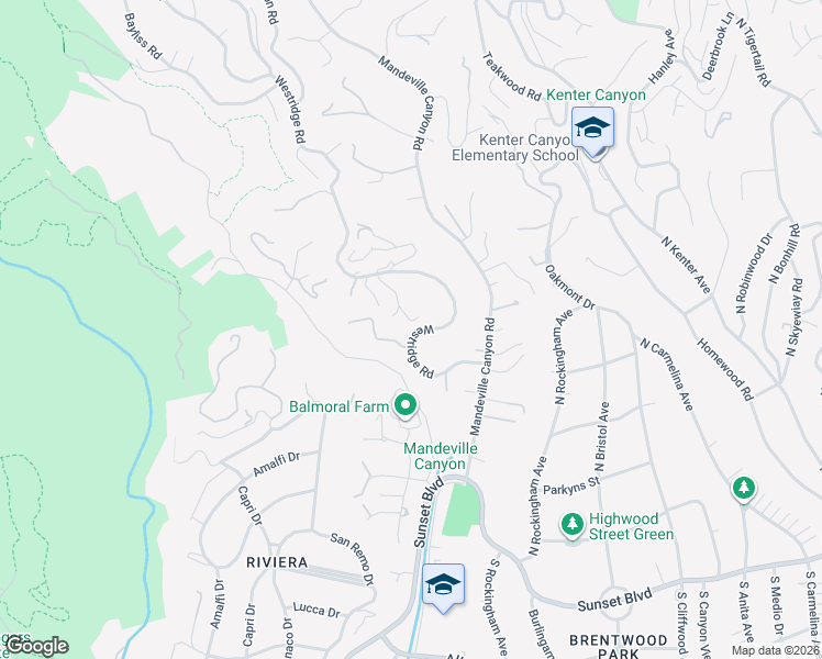 map of restaurants, bars, coffee shops, grocery stores, and more near 1744 Correa Way in Los Angeles
