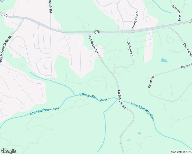 map of restaurants, bars, coffee shops, grocery stores, and more near 6131 Mount Moriah Road in Auburn