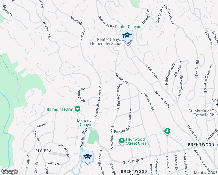 map of restaurants, bars, coffee shops, grocery stores, and more near 1740 Reedvale Lane in Los Angeles